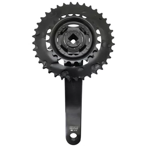 PEDIVELA DUPLO SHIMANO ALTUS FC-MT101 22/36D 175MM 9V/18V