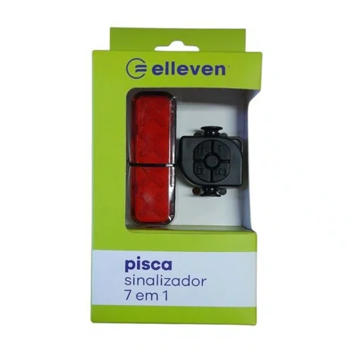 PISCA SINALIZADOR ELLEVEN 300LM 7 EM 1 SENSOR FRENAGEM + ALA