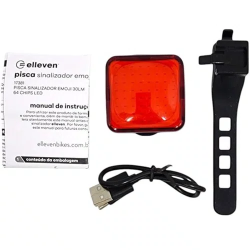 PISCA SINALIZADOR ELLEVEN EMOJI 30LM 64 CHIPS LED