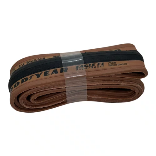 PNEU SPEED GOODYEAR EAGLE F1 S.SPORT TUBELESS 700X25 MARROM