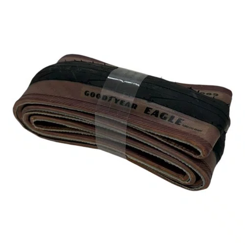 PNEU SPEED GOODYEAR EAGLE TUBELESS READY 700X28 PRETO/MARROM