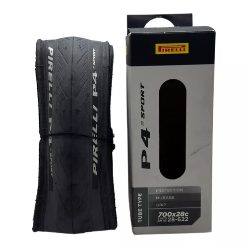PNEU SPEED/ROAD PIRELLI P4 SPORT 700X28C TUBE TYPE PRETO