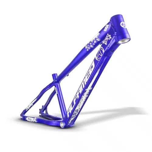 QUADRO ALFAMEQ FURIA AZUL FOSCO ARO 26 WHEELING/GRAU TAM 13