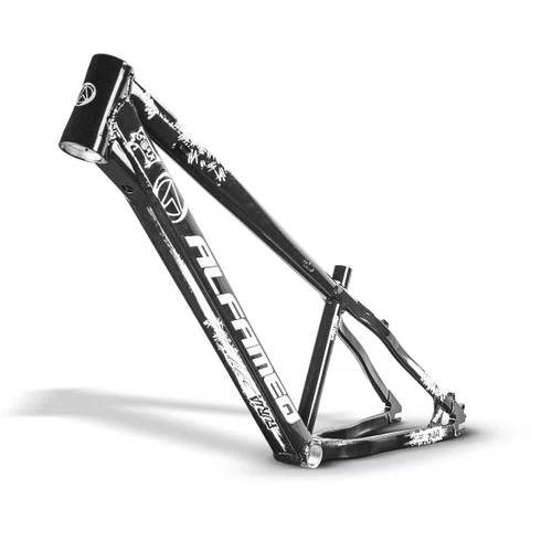 QUADRO ALFAMEQ FURIA PRETO ARO 26 WHEELING/GRAU TAM 13