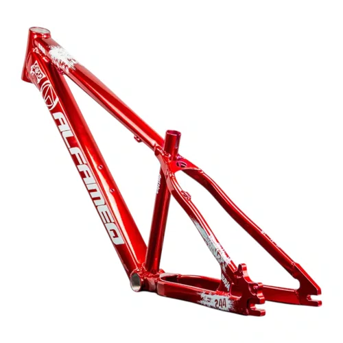 QUADRO ALFAMEQ FURIA VERMELHO ARO 26 WHEELING/GRAU TAM 13