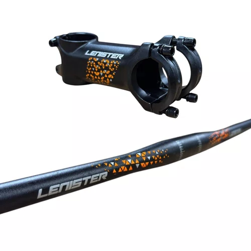 QUADRO ARO 29 CARBONO MTB LENISTER LARANJA/PRETO EIXO 9MM