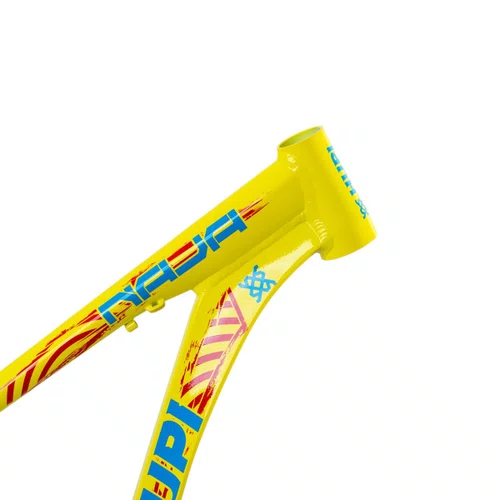 QUADRO HUPI NAJA 2026 AMARELO GANCHEIRA HORIZONTAL WHEELING