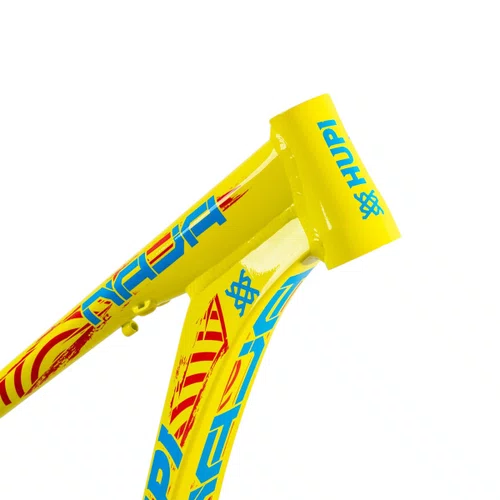 QUADRO HUPI NAJA 2026 AMARELO GANCHEIRA HORIZONTAL WHEELING