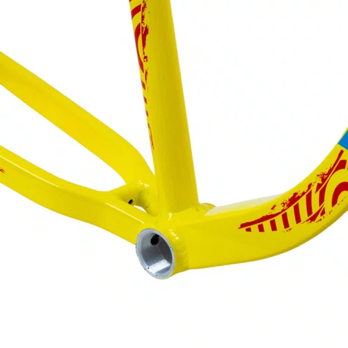 QUADRO HUPI NAJA 2026 AMARELO GANCHEIRA HORIZONTAL WHEELING