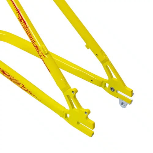 QUADRO HUPI NAJA 2026 AMARELO GANCHEIRA HORIZONTAL WHEELING