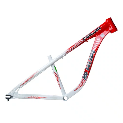 QUADRO HUPI NAJA 2026 BRANCO/VERMELHO GANCHEIRA HORIZONTAL
