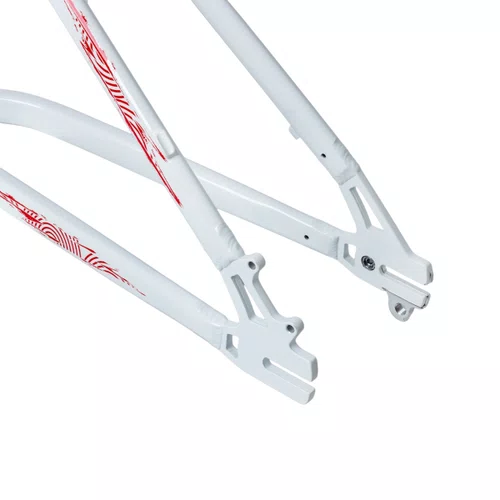 QUADRO HUPI NAJA 2026 BRANCO/VERMELHO GANCHEIRA HORIZONTAL