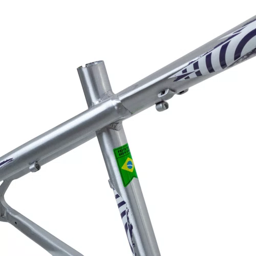 QUADRO HUPI NAJA 2026 PRATA RAW GANCHEIRA HORIZONTAL