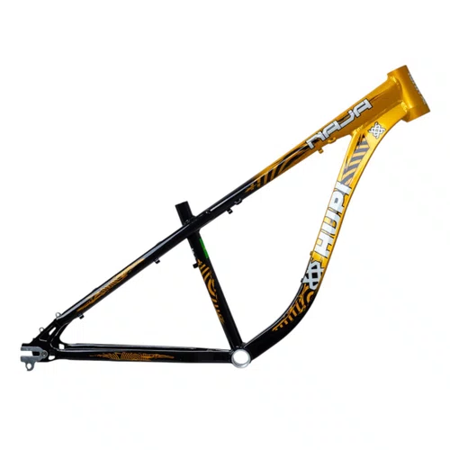 QUADRO HUPI NAJA 2026 PRETO/DOURADO GANCHEIRA HORIZONTAL