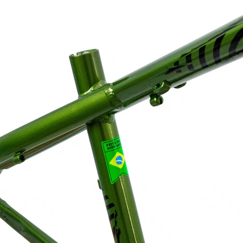 QUADRO HUPI NAJA 2026 VERDE GANCHEIRA HORIZONTAL