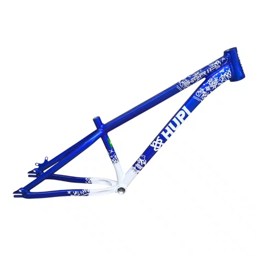 QUADRO HUPI STRIP AZUL/BRANCO GANCHEIRA HORIZONTAL WHEELING