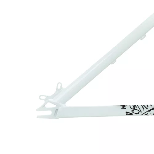 QUADRO HUPI STRIP BRANCO/PRETO GANCHEIRA HORIZONTAL WHEELING