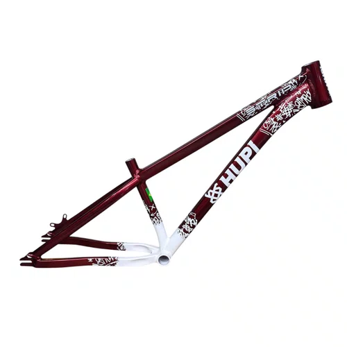 QUADRO HUPI STRIP CEREJA GANCHEIRA HORIZONTAL WHEELING