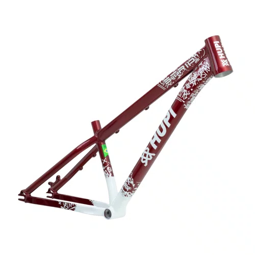 QUADRO HUPI STRIP CEREJA GANCHEIRA HORIZONTAL WHEELING