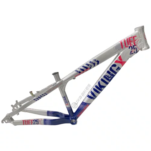 QUADRO VIKINGX TUFF X-25 ARO 26 PRATA/AZUL WHEELING/GRAU