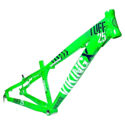 QUADRO VIKINGX TUFF X-25 ARO 26 VERDE WHEELING/GRAU