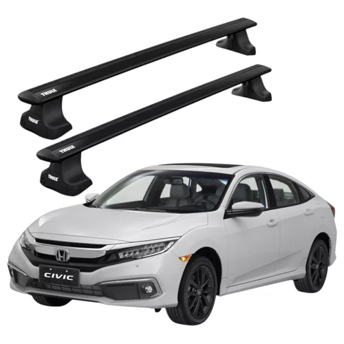 RACK THULE WINGBAR ALUMINIO COMPLETO HONDA CIVIC 2016 A 2022
