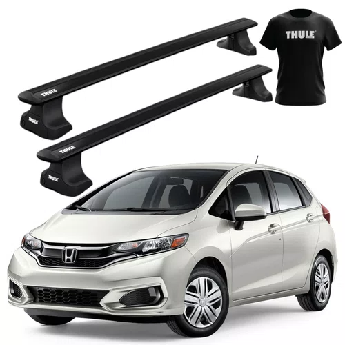 RACK THULE WINGBAR ALUMINIO COMPLETO HONDA FIT 2014 A 2020