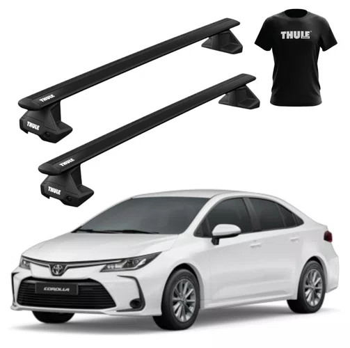 RACK THULE WINGBAR EVO TOYOTA NEW COROLLA SEDAN 2020 DIANTE