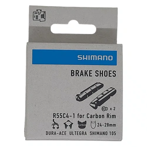 REFIL DE SAPATA FREIO SPEED SHIMANO R55C4-1 PARA ARO CARBONO