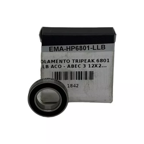 ROLAMENTO TRIPEAK 6801 LLB AÇO ABEC 3 12X21X5