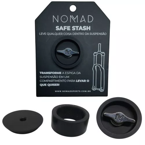 SAFE STASH NOMAD TAMPA DE ESPIGA PORTA OBJETOS