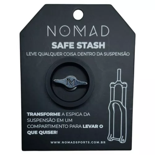 SAFE STASH NOMAD TAMPA DE ESPIGA PORTA OBJETOS