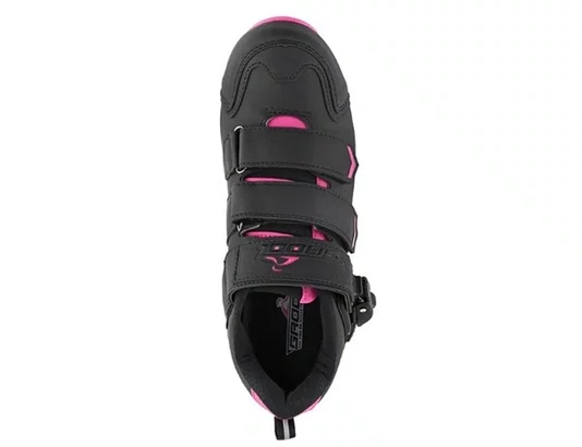 SAPATILHA GROOL GREAT PRETA/ROSA 35 BRASIL
