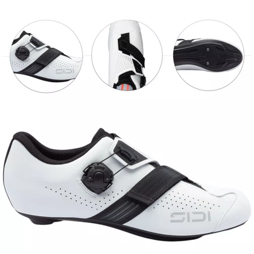 SAPATILHA SPEED/ROAD SIDI PRIMA BIKE BRANCA