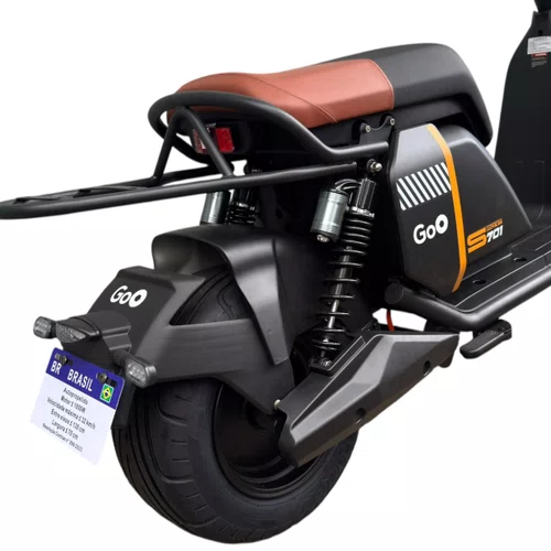 SCOOTER ELETRICA AUTOPROPELIDO SPORT 701 1000W 32KM/H PRETA
