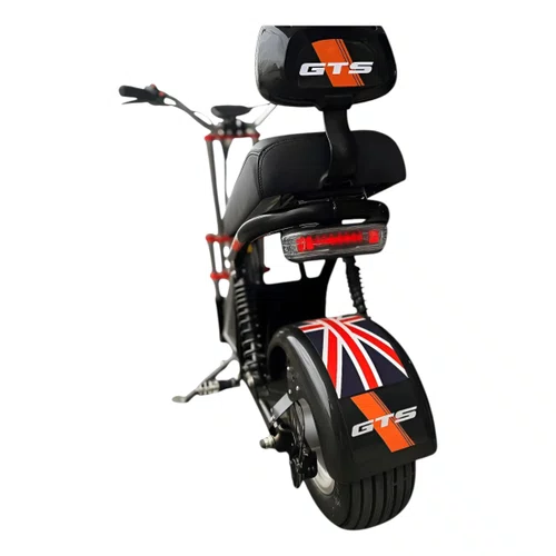 SCOOTER ELETRICA GTS UNION MG-16 1000W PRETA AUTOPROPELIDO