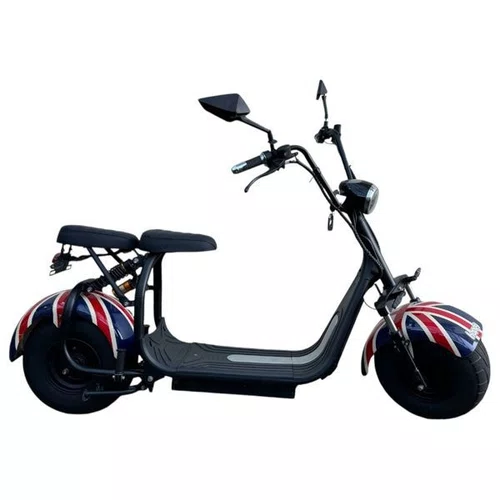 SCOOTER ELETRICA HAPPY AZUL INGLATERRA 2000W