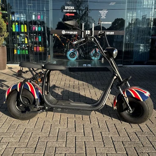 SCOOTER ELETRICA HAPPY AZUL INGLATERRA 2000W