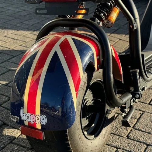 SCOOTER ELETRICA HAPPY AZUL INGLATERRA 2000W