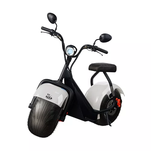 SCOOTER ELETRICA TUI 1000W BATERIA DE LITIO 60V BRANCA 