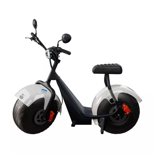 SCOOTER ELETRICA TUI 1000W BATERIA DE LITIO 60V BRANCA 