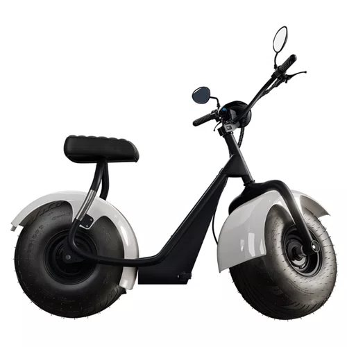 SCOOTER ELETRICA TUI 1000W BATERIA DE LITIO 60V BRANCA 