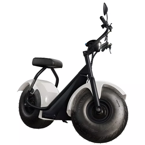 SCOOTER ELETRICA TUI 1000W BATERIA DE LITIO 60V BRANCA 