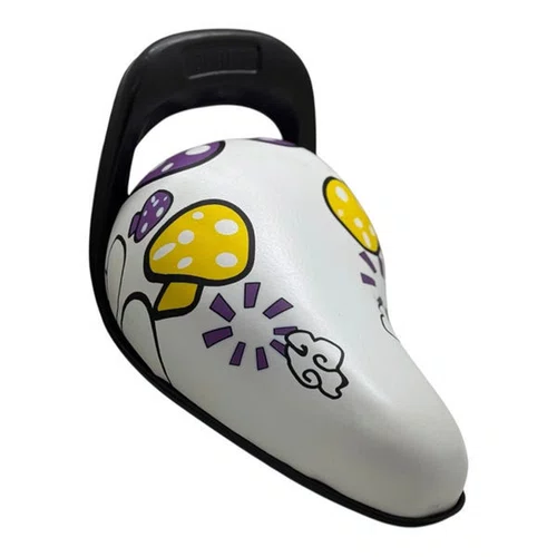 SELIM INFANTIL MIRIM COM ALÇA COGUMELOS BRANCO