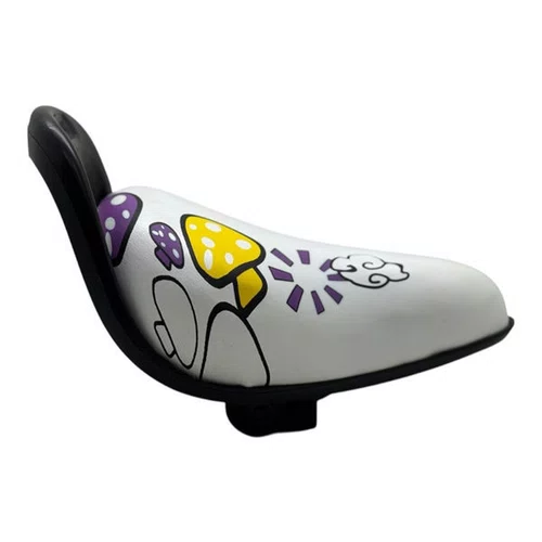 SELIM INFANTIL MIRIM COM ALÇA COGUMELOS BRANCO