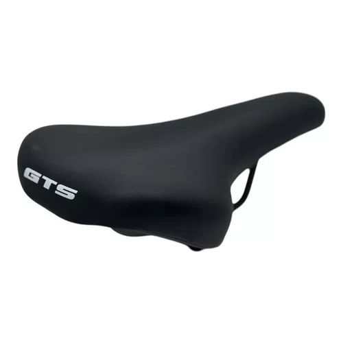 SELIM P/ BICICLETA MTB GTS PRETO C/ CARRINHO + PAR MANOPLA