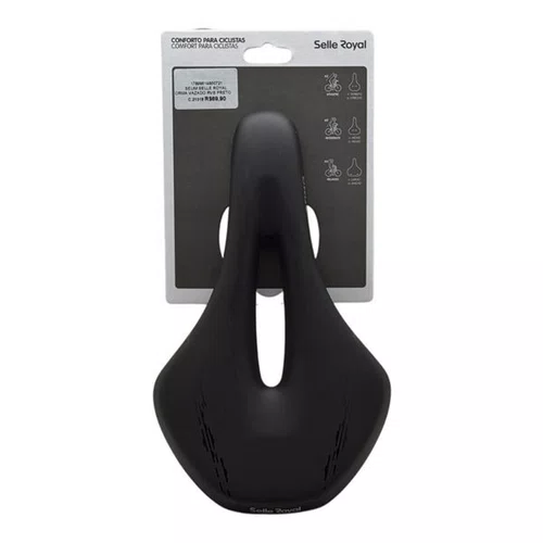 SELIM SELLE ROYAL ORMA VAZADO RVS PRETO