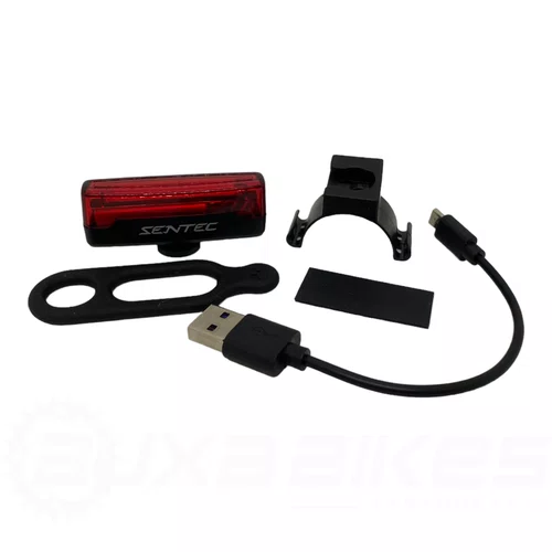 SINALIZADOR/LANTERNA TRASEIRO SENTEC 6 FUNÇOES 25 LUMENS USB
