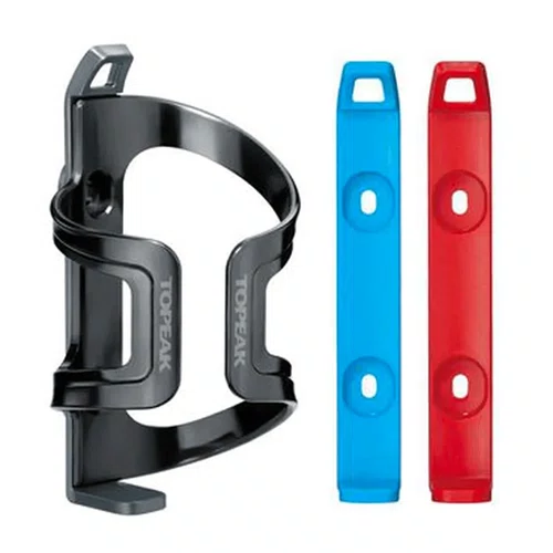 SUPORTE DE CARAMANHOLA TOPEAK DUALSIDE CAGE EX - CINZA/VERM/