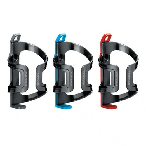 SUPORTE DE CARAMANHOLA TOPEAK DUALSIDE CAGE EX - CINZA/VERM/